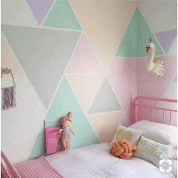 Wallpaper triangulos coloridos